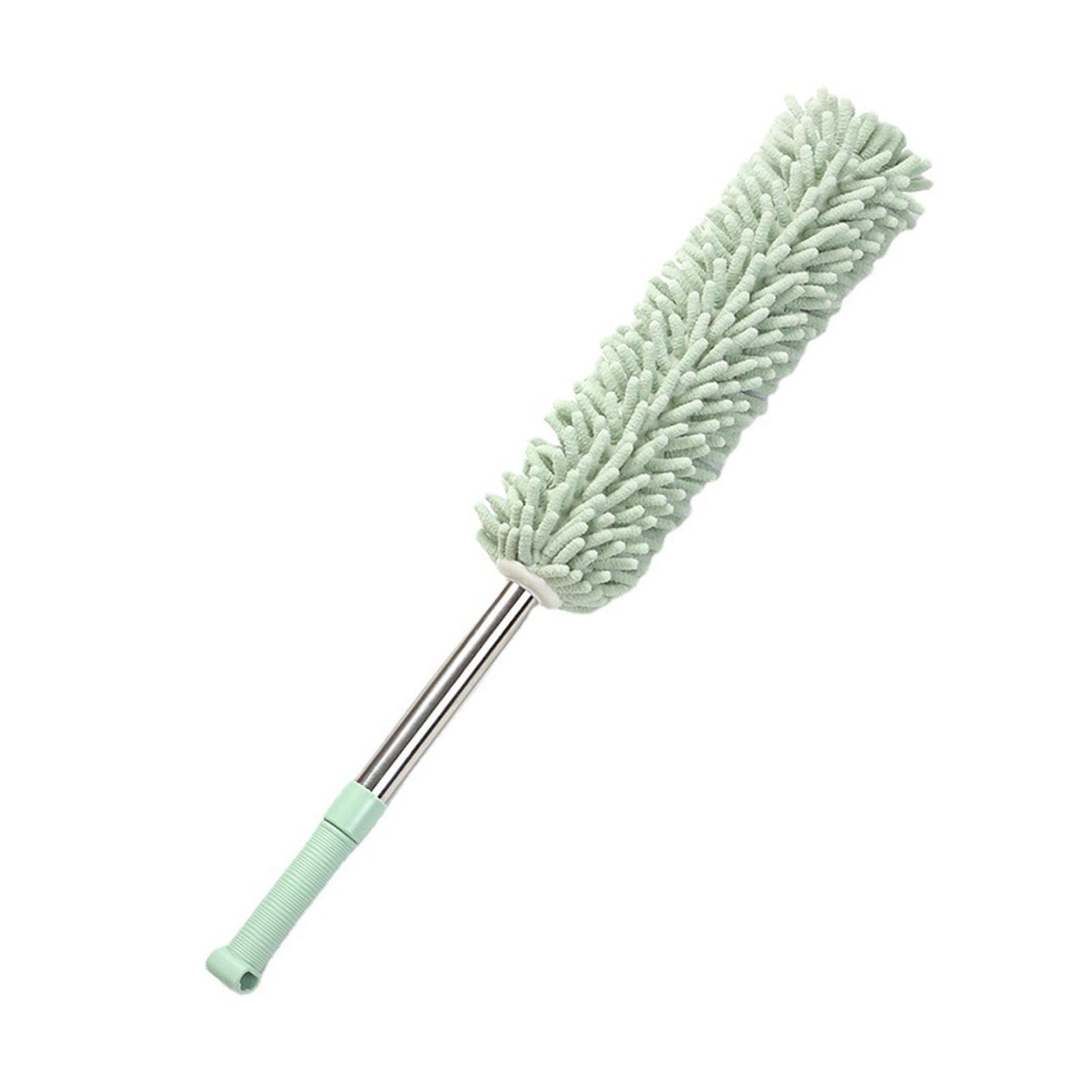 Spolverino Retrattile con Manico Allungabile (Verde chiaro)