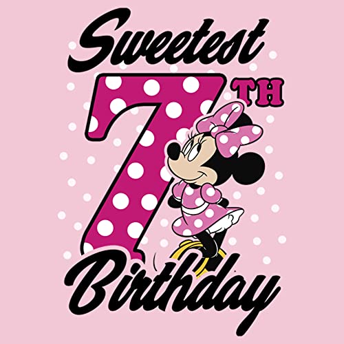 Disney Girl's Sweet 7th Birthday T-Shirt2