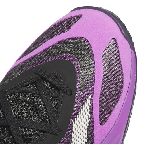 Image of adidas Unisex-Adult Adizero Select 2.0, Black /Purple Burst /Aurora Black, 17
