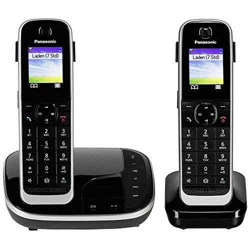 Teléfono Panasonic KX-TGJ322GB inalámbrico negro