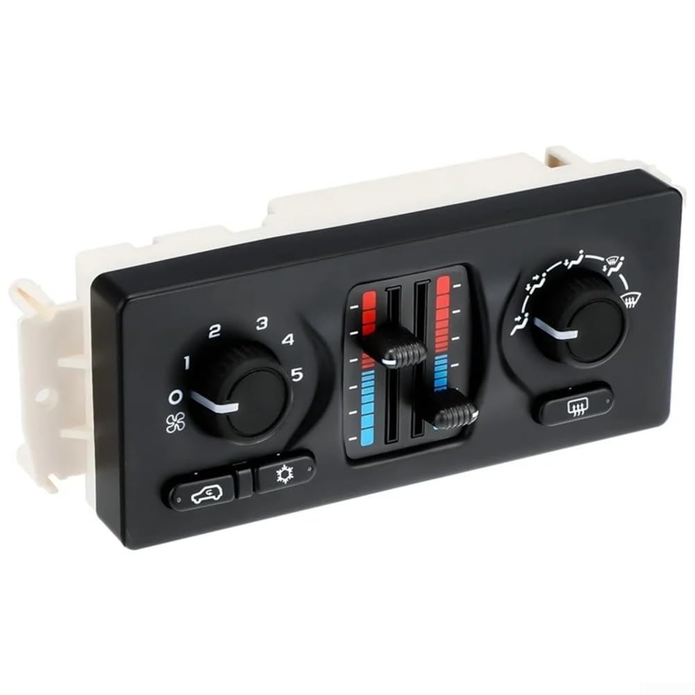 Panel de repuesto de módulo de control de clima de aire acondicionado ABS negro para GMC para Sierra para Yukon para Cadillac para Escalade para Envoy para Buick para Saab 9-7X 2002-2009 OE