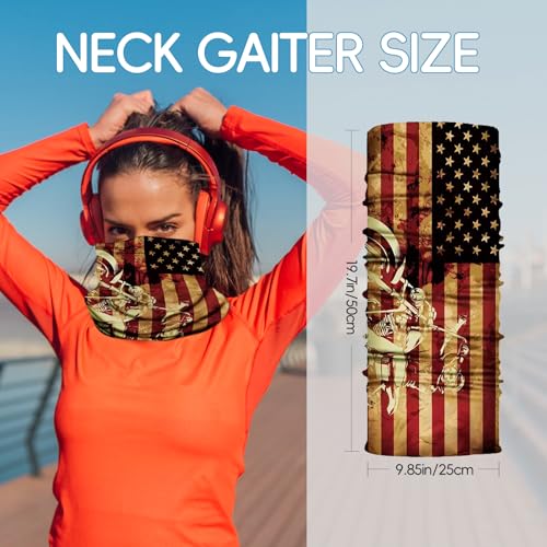 Image of Neck Gaiter Balaclava Bandana Face mask, Sun Wind protection, Cycling, Running, Hiking Sports, for Men & Women
