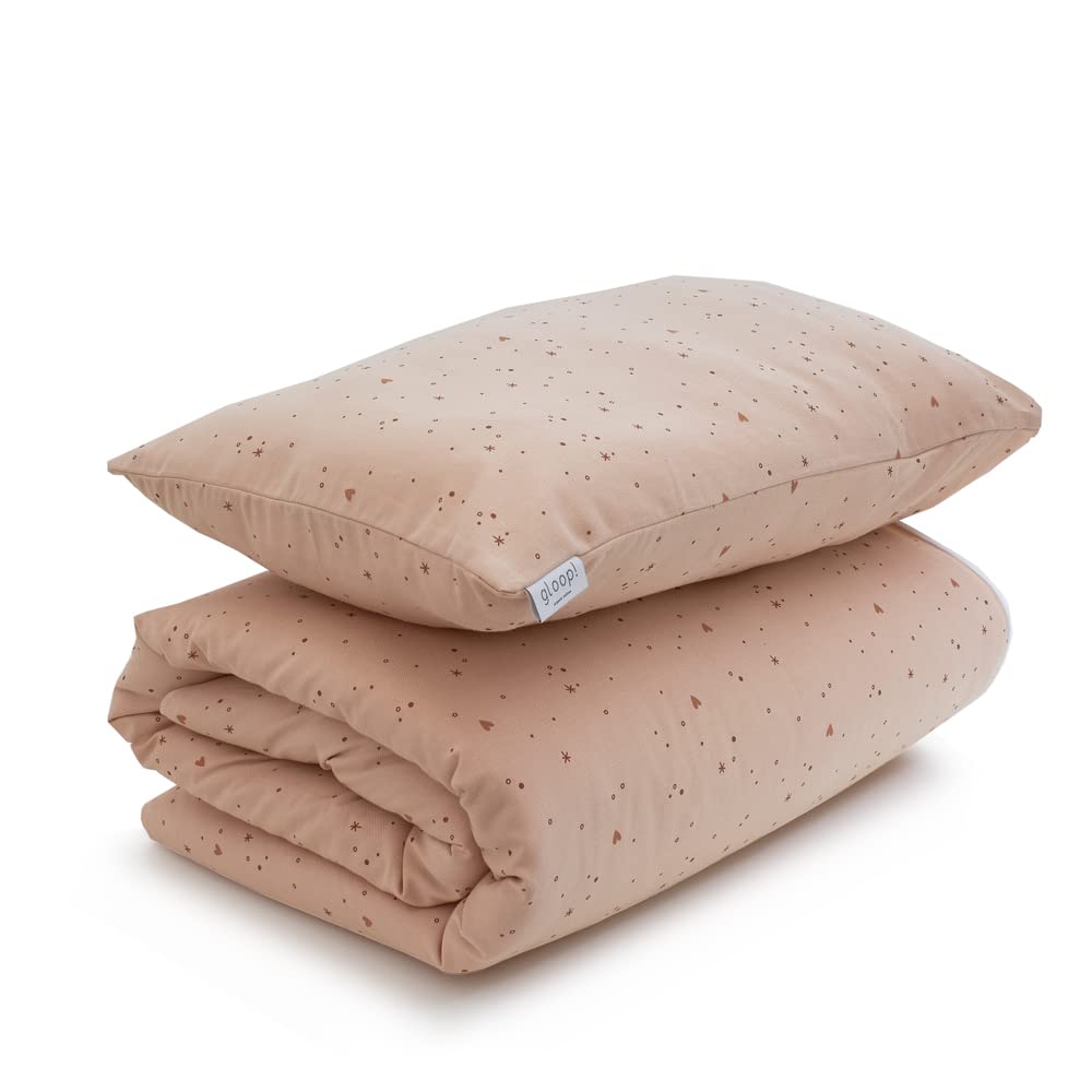 Gloop Baby Bettwäsche Set Confetti - Bettbezug + Kissenbezug