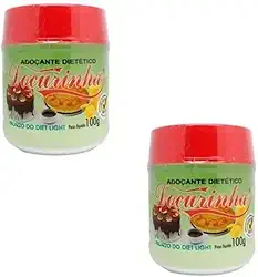 Kit 2 Adoçante Dietetico Doçurinha100g