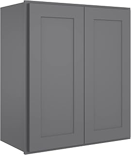 27 Over Toilet Storage Ideas That Save Space Beautifully 32 ROOMTEC Wood Wall-Mounted Cabinet,Bathroom Medicine Cabinet with Adjusta...