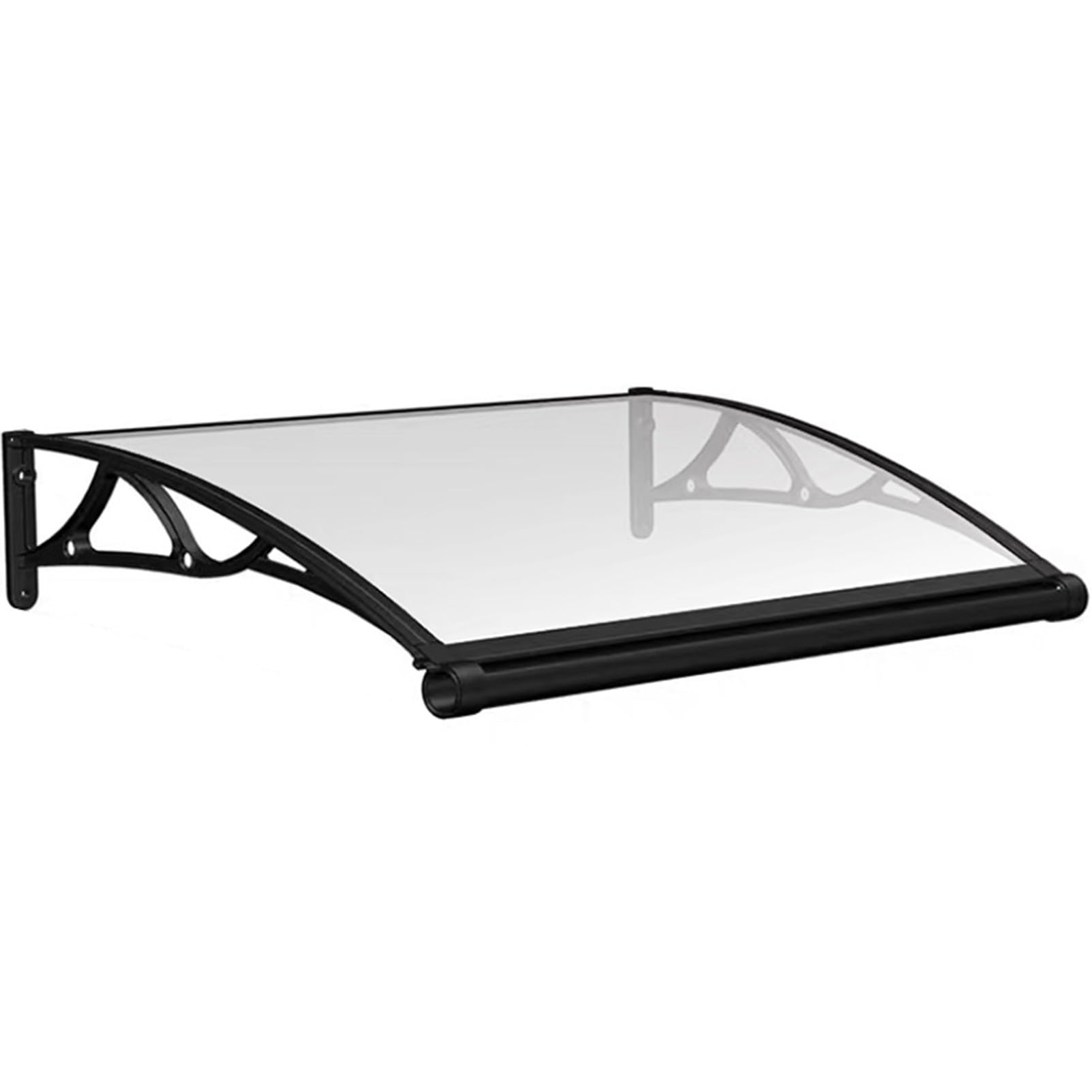 LWJSOCP Front Door Awning 100x140cm Door Canopy Sunshade and Rain Shelter Entryway Overhang Stylish Outdoor Cover Weather Protection for Home Entrance