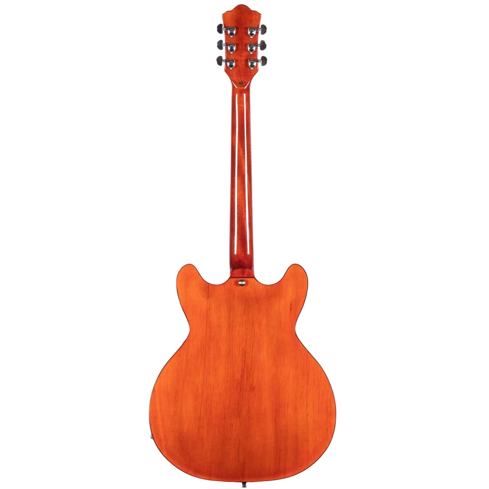 Standard Gitara Elektryczna Profesjonalna Praworęczna Gitara Elektryczna Typu Full Scale Semi Hollow 6 Strunowa Z Metalowym Korpusem