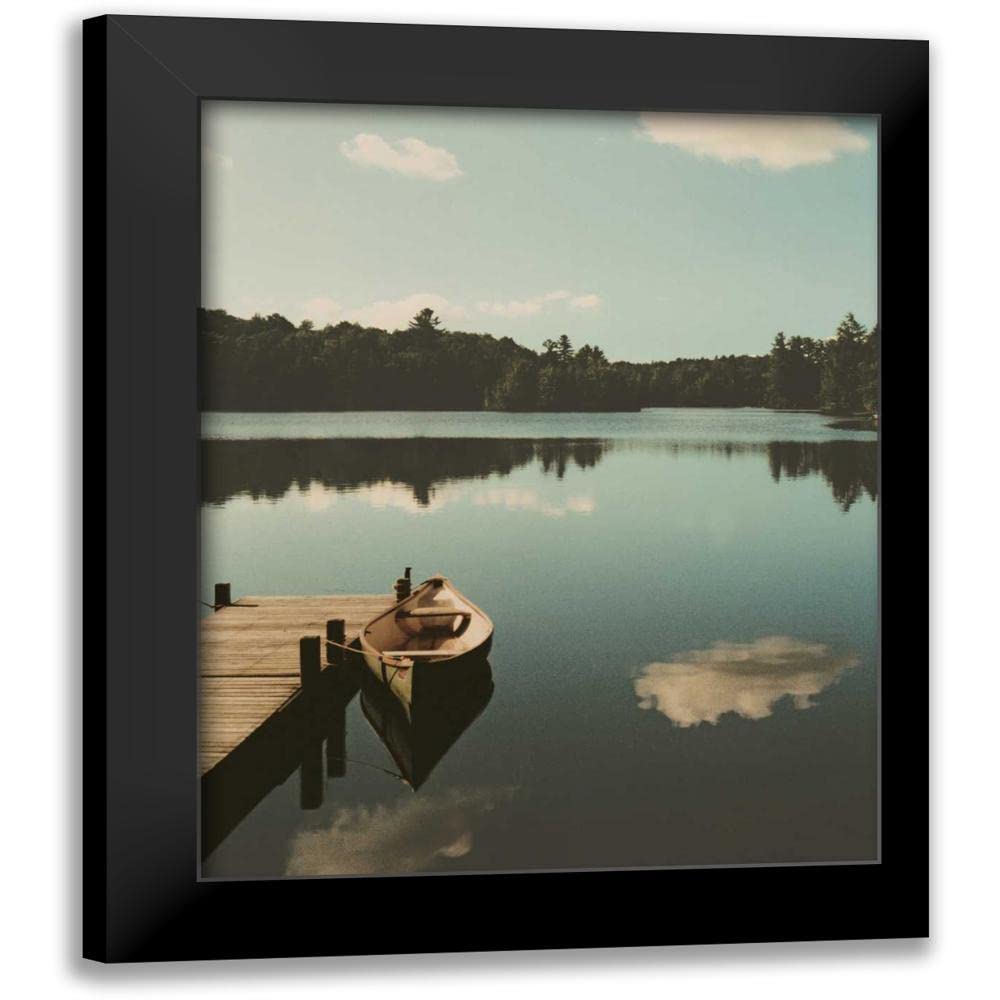 ArtDirect - Lestage, Suzanne 15x18 Black Modern Framed Art Print Titled: Plenitude I