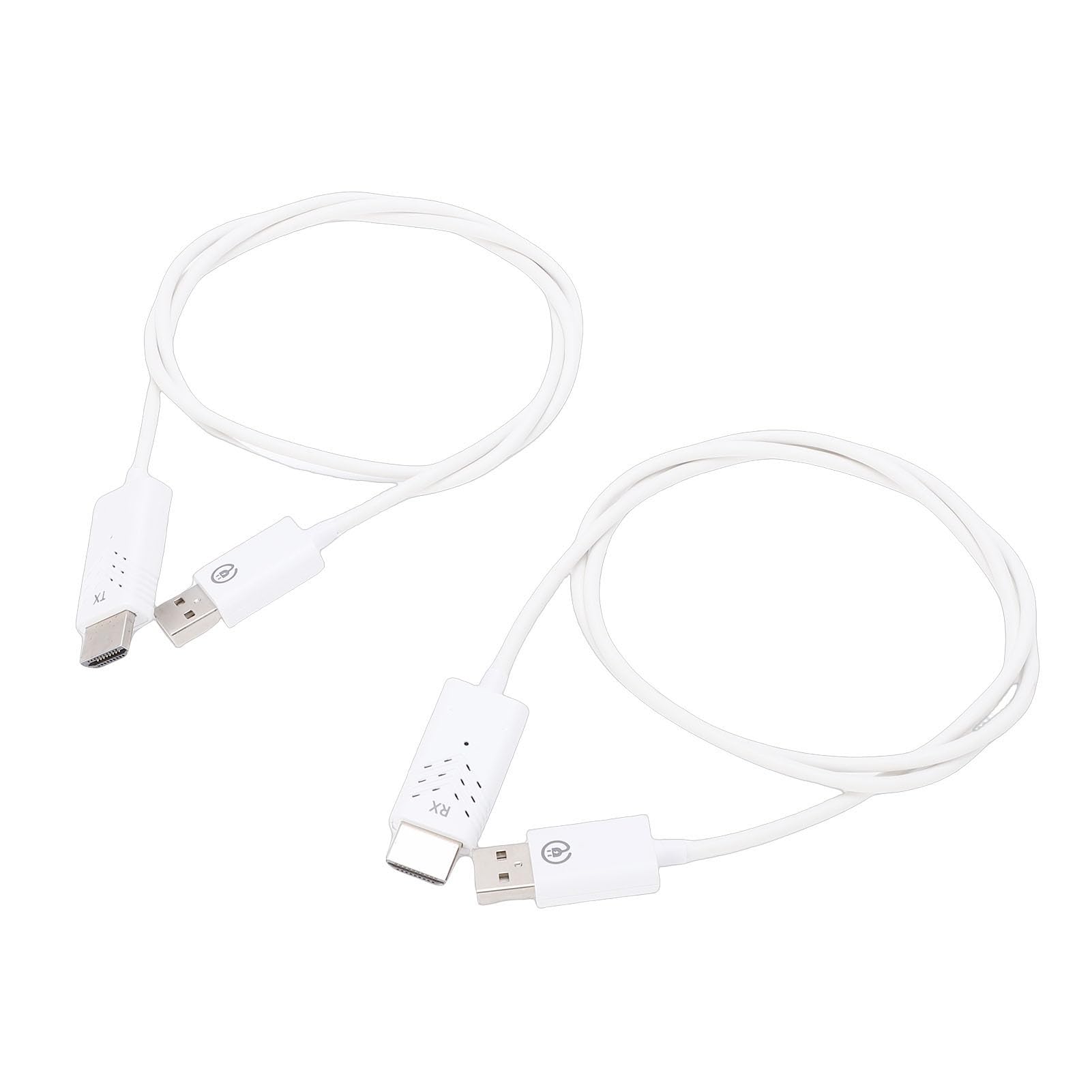 Jectse Trasmettitore e Ricevitore HDMI Wireless, Kit Extender HDMI Wireless da 2,4 GHz/5 GHz Punto a Punto, 1080P HD Plug & Play per Laptop PC TV Box Proiettore Streaming