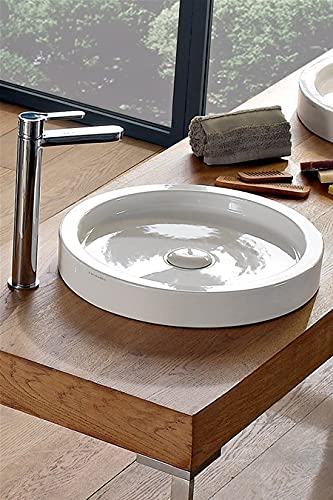Sottolavello da tavolo bianco Scarabeo Bucket 8810