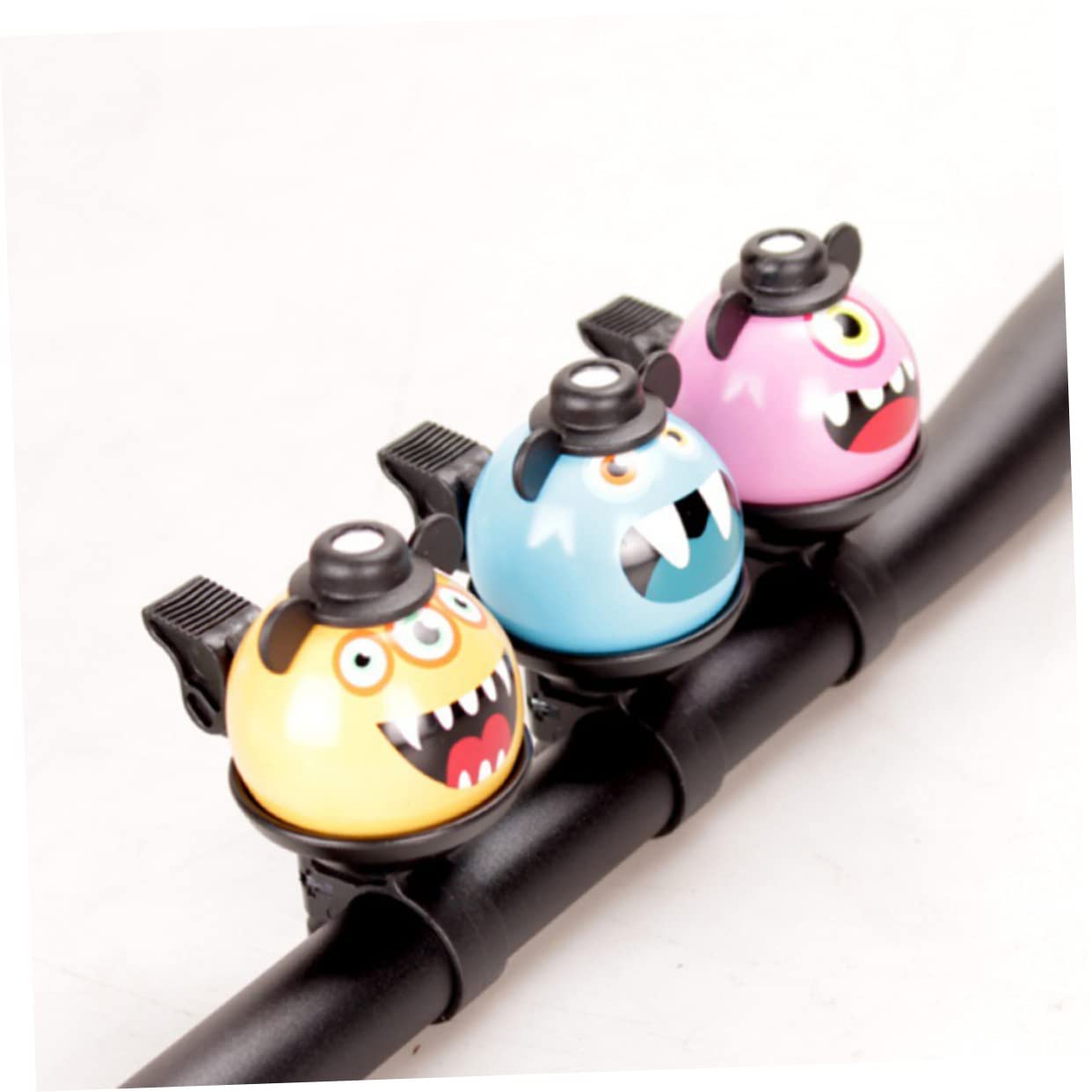 INOOMP 4 Stück Fahrradklingel Babyklingel Kleinkind Mädchen Zubehör Jungenzubehör Cartoon Fahrradklingel Fahrradzubehör Für Kinder Fahrradhupe Für Erwachsene Mountainbike-Zubehör