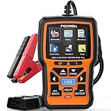 FOXWELL NT301 Plus OBD2 Scanner with 12V Battery Tester, Check Engine Code Reader Scan Tool, [2021 New Version] 2 in 1 Car Scanner Diagnostic for All Cars, O2 Smog Test Automotive Scanner