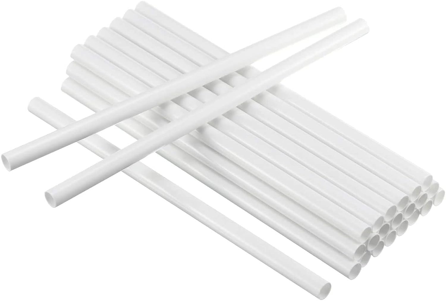 BAKER'S STUDIO Plastic White Dowel Rods for Tiered Cake Construction, (30 cm x 1 cm) pack of 8 Pieces