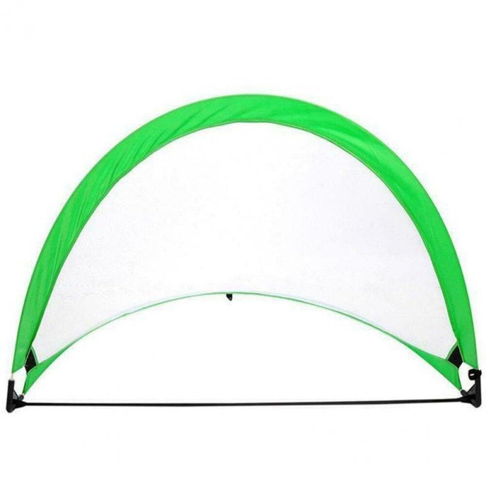 Tsffae Mini Football Goal Up Net, Folding Training Goal Net Indoor Outdoor Soccer Sport Games Mini Training Practice for Kids Garden