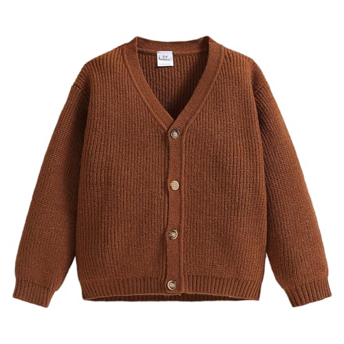 Boys Farm Coat Boys Autumn Winter Shirt Knitted Sweater Jacket Long Sleeve Button Down Boys Coat Winter Coat Boy