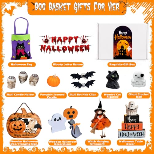 Boo Basket Stuffers for Women,11 Pcs Halloween Gifts for Women Adults - image 2