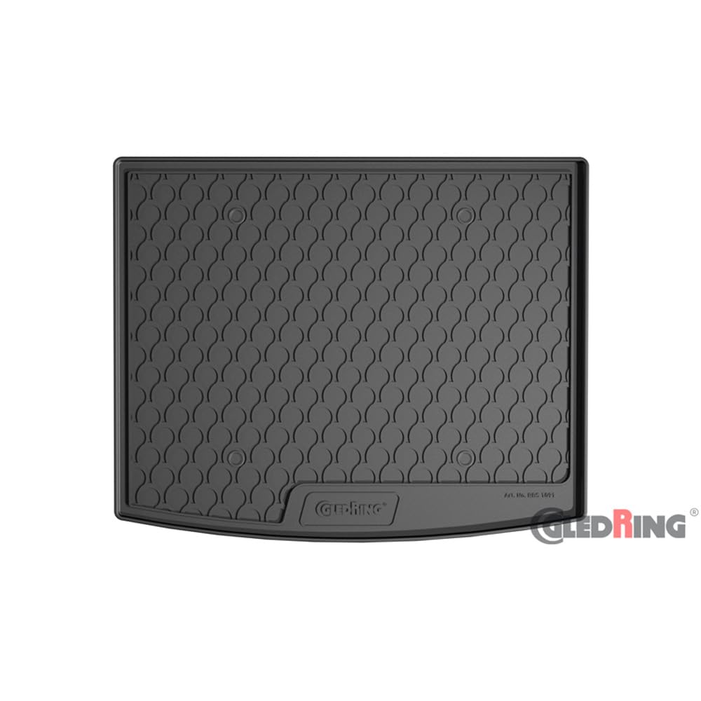 Gledring Tappeto Bagagliaio in Rubbasol (Gomma) Compatibile con Forthing T5 Evo 2021-