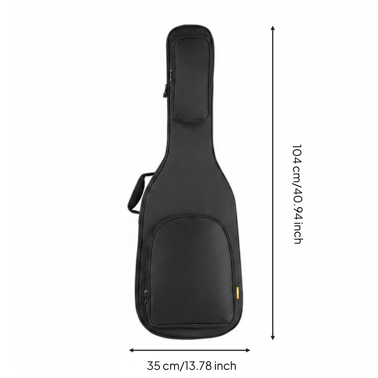 Custodia Chitarra Classica Borsa Imbottita Gig Bag Zaino Impermeabile con Struttura Robusta E Leggera Imbottitura, style to 5