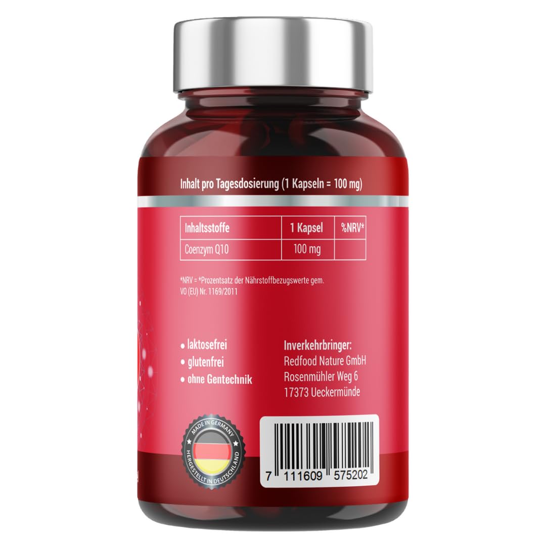 COENZYM Q10 UBICHINON 100 mg VEGAN 240 COENZYM Q10 KAPSELN HOCHDOSIERT 8 MONATSKUR