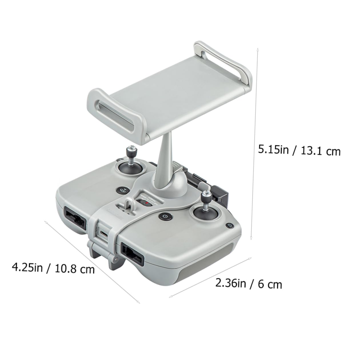 Gadpiparty Remote Control Tablet Mount for Air Drone Controller Holder Ball Head Soft Lining Pad and Built Lanyard for Hands Use