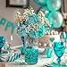 HappyFiller 1.3 LB Teal(Turquoise) Crushed Sand Broken Fire Glass Pieces Crush Terrarium Rocks Stones,Resin Arts Crafts,Vase Fillers,Candle Holder Fish Tank Decor,3-7mm,Never Fade Color