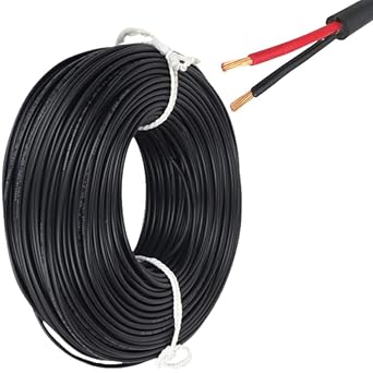 Amazpro Copper 1MM (14/.30) 2 Core Wire for Home or Domestic Industrial Electric Wiring, Electric Wire 90Mtr