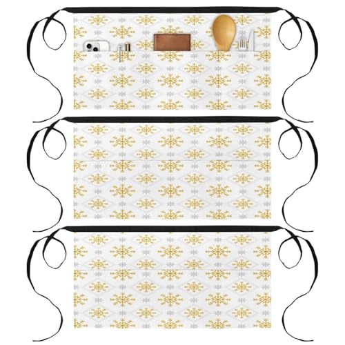 Demi-tablier pour cuisine et nettoyage de la maison blanc