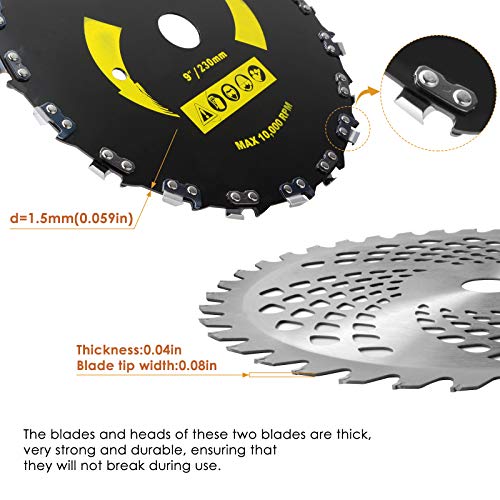 360Tronics Brush Cutter Blade Kit - 9
