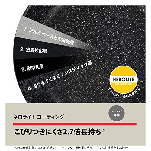 Ballarini Z1023-605 Vipiteno Vipiteno Saucepan, 6.3 inches (16 cm), Made in Italy, One-Handed, Induction Compatible, Gas Fire, Nerolite Coating