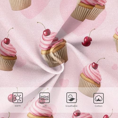 Cute Pink Cupcakes Cherry Girls Underwear Toddler 2t Cotton Girl Panties Cute Animal Kids Briefs Undies3