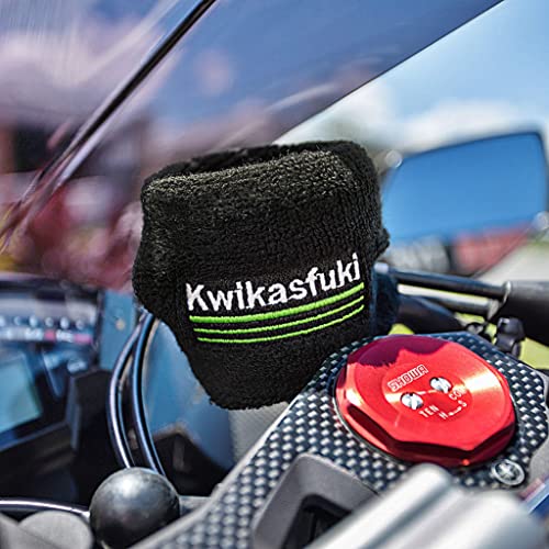 Brake Fluid Reservoir Cover Sock for Motorcycles, Sporbikes and Gifts by Moto Loot (Kwikasfuki)