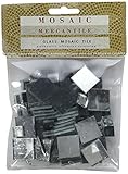 Mosaic Mercantile Mirrored Glass Tiles, Assorted Square, 100/Pack