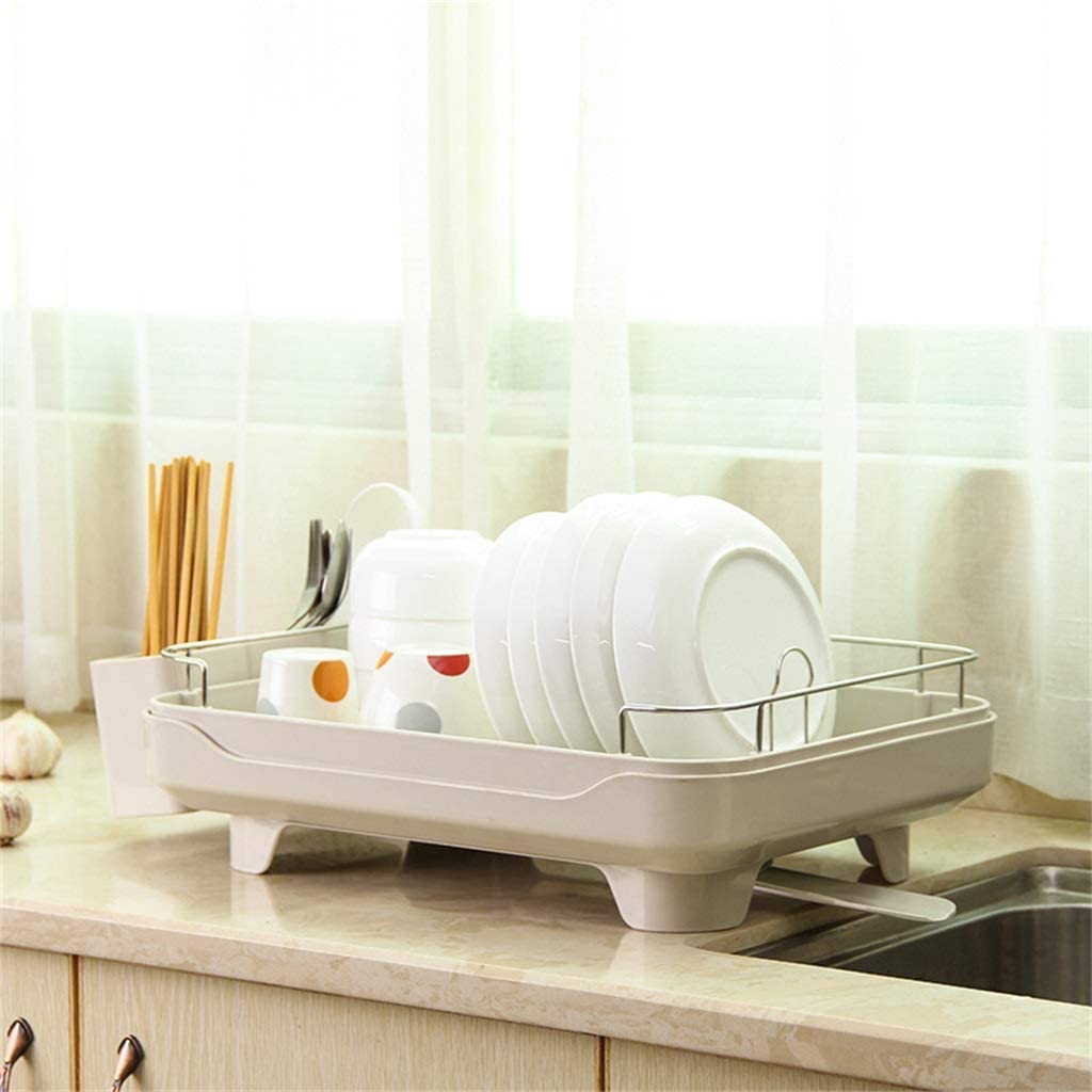 Scolapiatti Forniture da Cucina Scolapiatti Acciaio Inossidabile Doppio scolapiatti Scolapiatti Piatti Scolapiatti Scolapiatti 524442cm (52 * 44 * 20cm)