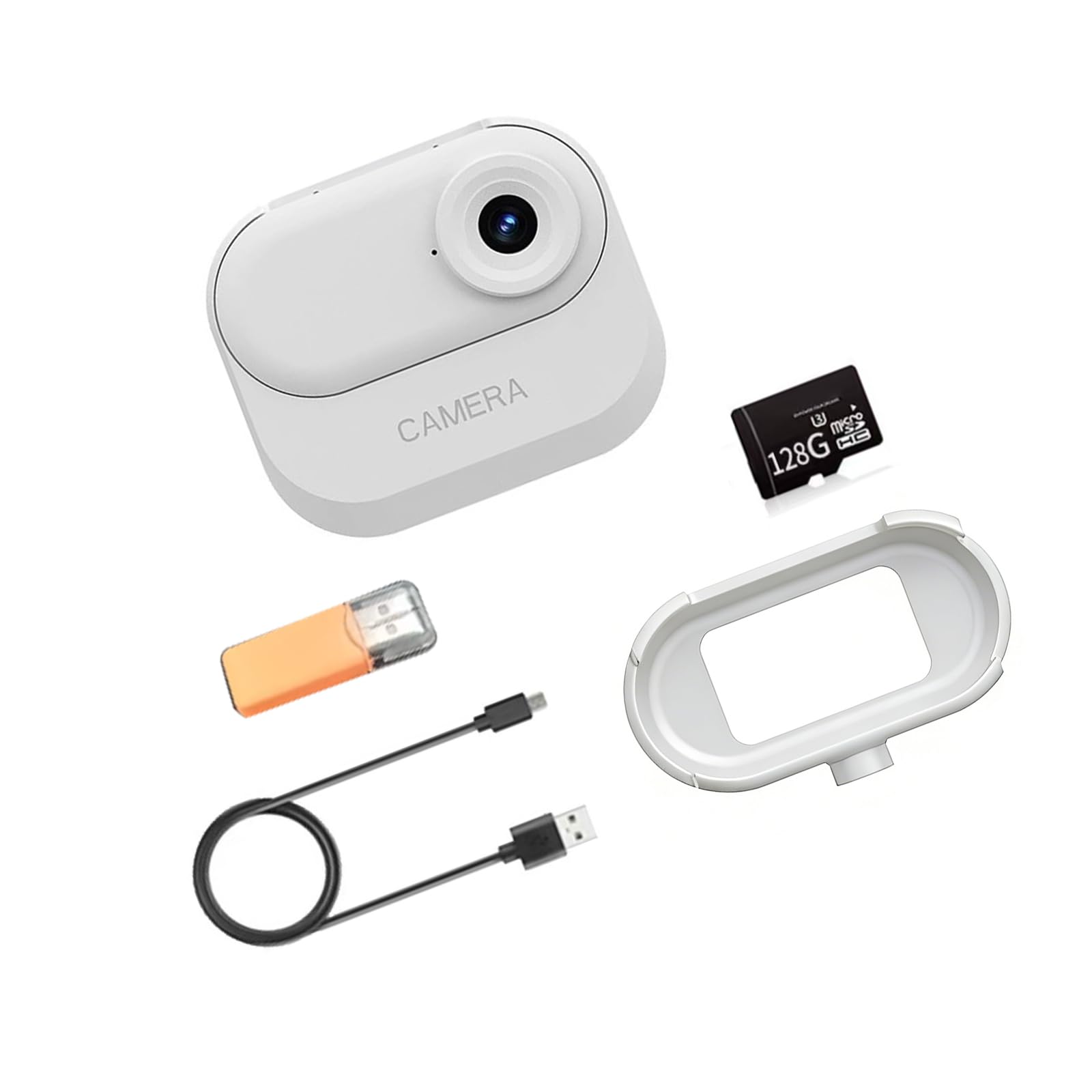 Dispositivo portatile elegante 1080P adatto per sport all ' aperta, osservazione della fauna selvatica e ciclismo Fotocamera sportiva trasportabile estrema per ciclismo