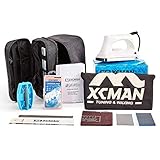 ski komplett set damen Große Werkzeugtasche: Interner Gurt zum Sichern von Wachsbügeln; zwei interne Werkzeugtaschen mit offenem Zugang und Reißverschlusstasche; externe Schnellzugriffstasche; zwei Tragegurte mit Klettverschluss-Griff. Geräumig genug, um mehr Artikel hinzuzufügen!