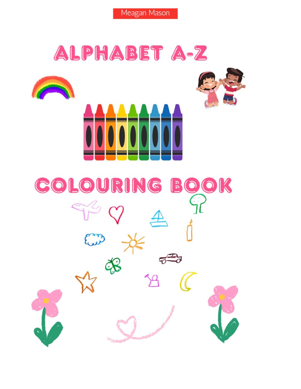 Alphabet A-Z Colouring Book