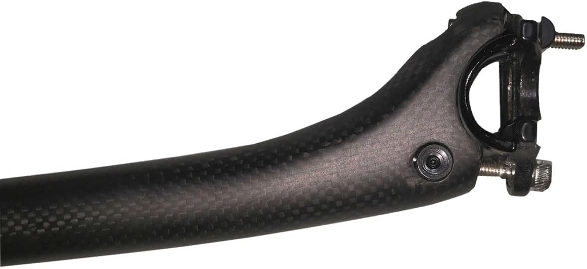 Carbon Sattelstütze für Rennrad und Mountainbike - 27.2/30.8/31.6 mm, 350/400 mm, 3K Matt/Glänzend, Offset 25 mm