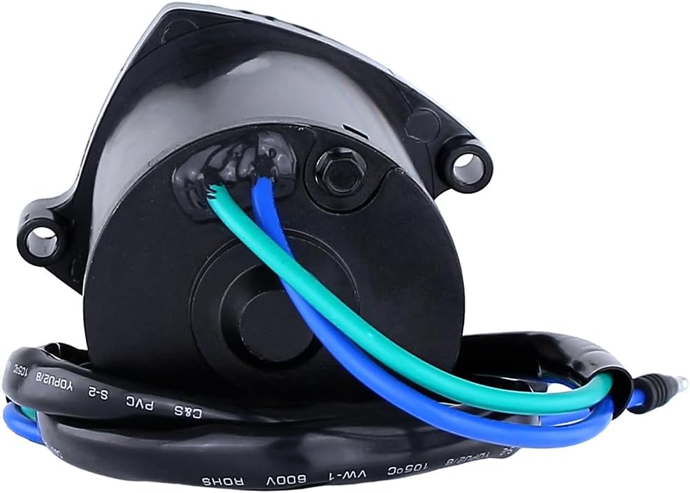 RAREELECTRICAL 12 Volt Tilt Trim Motor Compatible With 1994-2004 Mercury Mariner Xr6 Magnum Iii 175-250 Hp Outboard 828708 878265A1 878265A4 8M0031551 2-Wire Motor