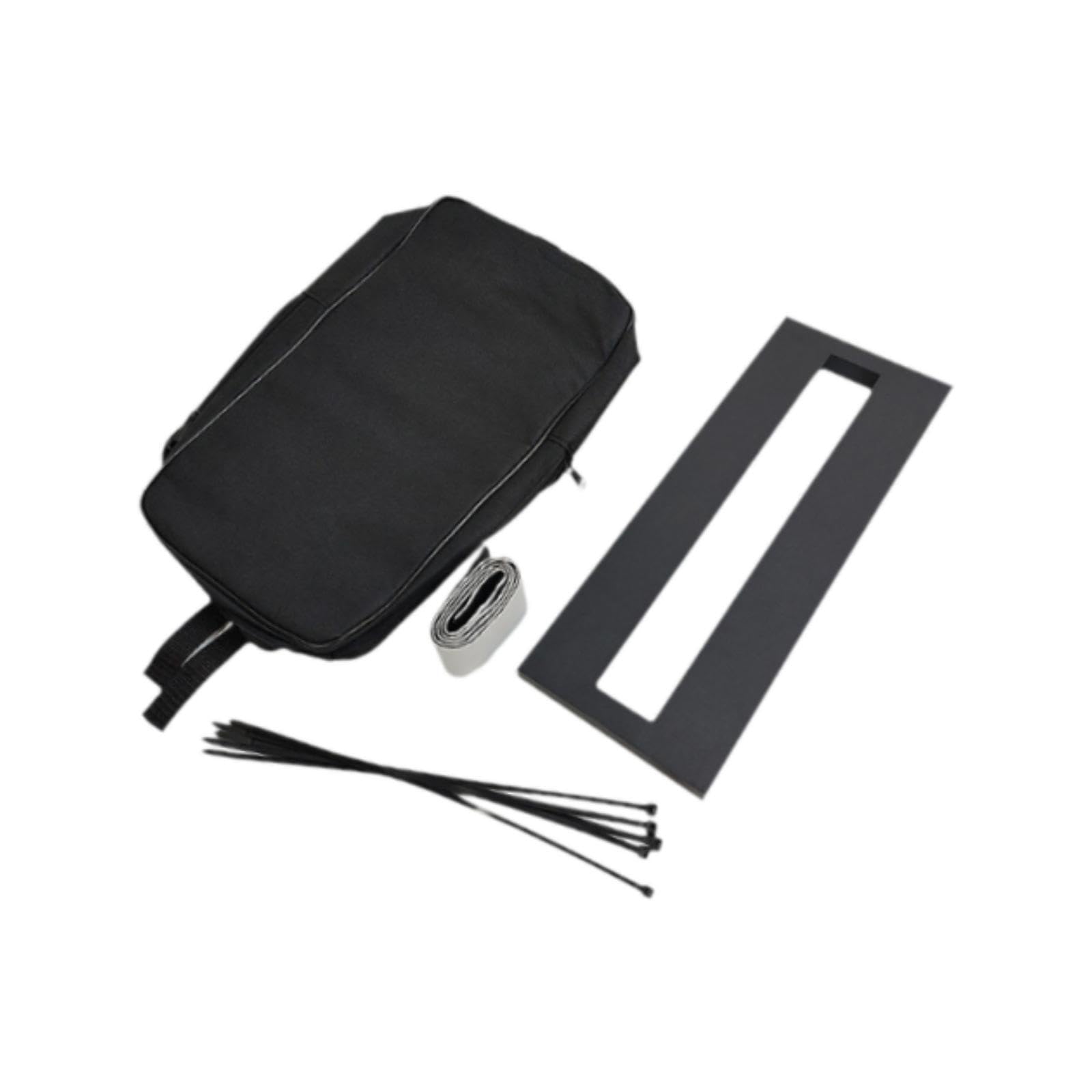 Pedalera de efectos compacta de aleación de aluminio,Negro,S