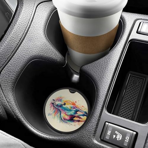 Portavasos para autos 4 piezas con diseño colorido miniatura 6