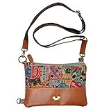 PLIC n PLOCA94.Disney Mickey Mouse Women Small Cross Body Shoulder Clutch Bag Handbag (01_Multi), L 9.5*H 6.7*D 0 inch