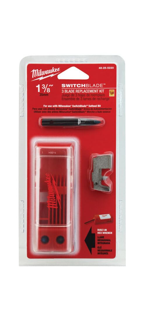1 3/8" 3 Blade Replacement Kit