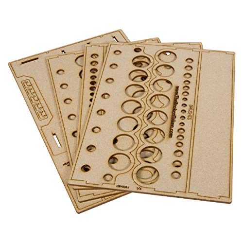 Image of The Broken Token Modular Paint Rack (Straight 26mm Holes)