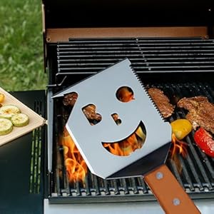 BBQ Gifts for Men Dad Husband, Father's Day Birthday Gift, 7 in 1 Grill Spatula, Fun BBQ Accessories, Funny Grill Spatula for Outdoor Cooking, Outdoor Cooking Camping Multifunctional Tool BBQ Gifts for Men Dad Husband Fathers Day Birthday Gift 7 in 1 Grill Spatula Fun BBQ Accessories Funny Grill Spatula for Outdoor Cooking Outdoor Cooking Camping Multifunctional Tool