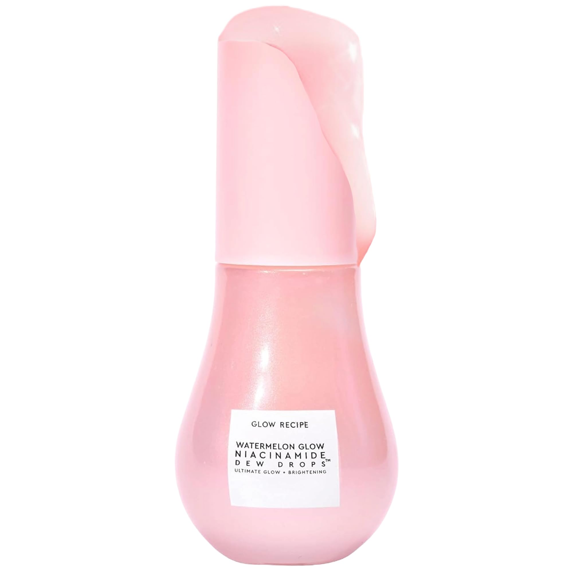 Glow Recipe Watermelon Glow Niacinamide Dew Drops Mini - Brightening Serum with Hyaluronic Acid & Moringa Oil + Vitamin E - Hydrating Face Serum + Hyperpigmentation Treatment - Travel Size (15 ml)