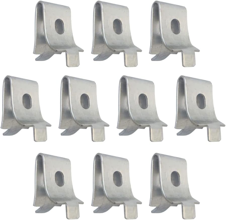 ULTECHNOVO Shelf Clips, Shelf Bracket Clips Heavy Duty Metal Shelving