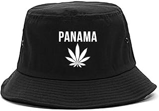 Country of Panama Weed Leaf Pot Marijuana Bucket Hat