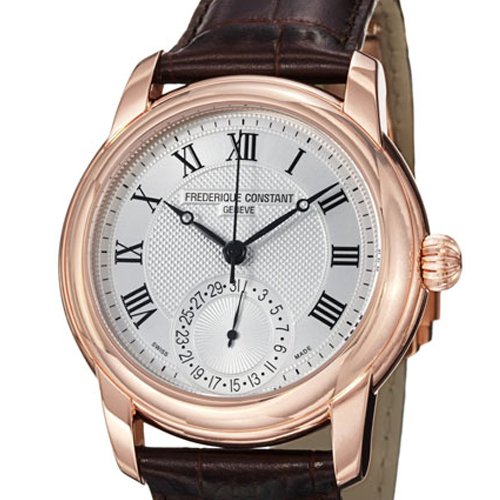 Frederique Constant Manufacture Classics Rose Gold Plated Steel Mens Watch Calendar FC-710MC4H42