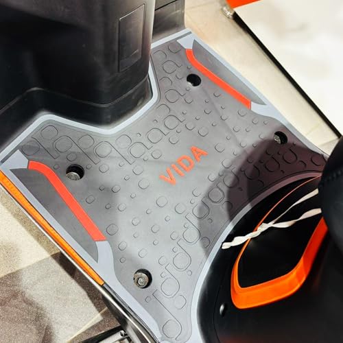 Image of Ramanta New EV V.I.D.A VX2 Foot Mat | VX2 Plus Accessories | Anti Slip Back Floor Mat | 3D Washable Soft Rubberized Mat | Compatible with for VX2 Plus E Scooter (2025) - [1 PC, Multi-Colored]