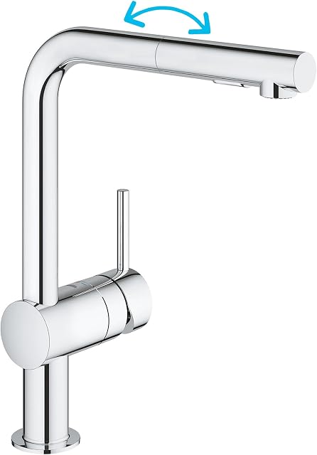GROHE Minta Jednouchwytowa bateria zlewozmywakowa, DN 15